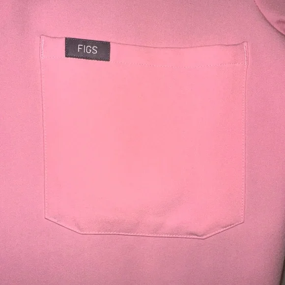 FIGS Fight Club Pink Scrub Set Rare Discontinued Color Size Small - Picture 4 of 10